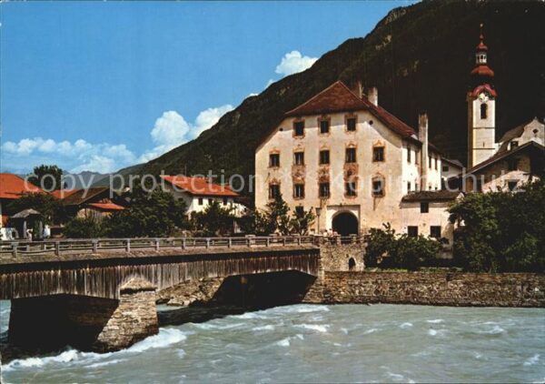 Pfunds Innbrücke mit Gasthof Zum Turm