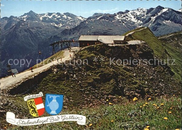 Bad Gastein Stubnerkogel Bergstation mit Radhausber