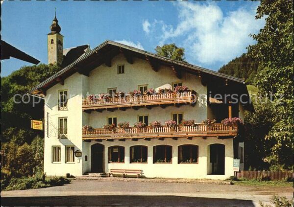 Dienten Hochkoenig Gasthof Salzburger Hof Kirche