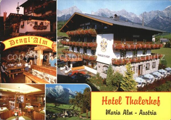 Maria Alm Steinernen Meer Hotel Restaurant Thalerhof Alpen Dengl