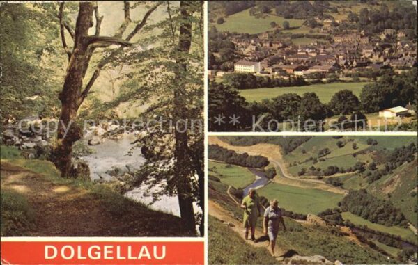 Dolgellau Gwynedd Ortsansichten