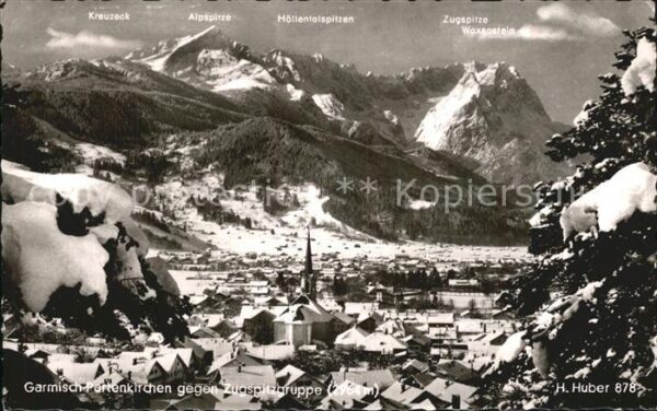 Garmisch-Partenkirchen Kreuzeck Alpspitze Höllentalspitzen