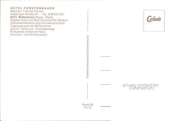Bodenmais Hotel Fürstenbauer – Bild 2