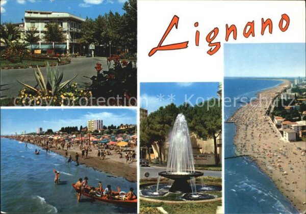 Lignano Spiaggia Nuova Rotondo Piazza deila Fon