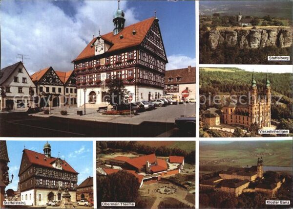 Staffelstein Staffelberg Vierzehnheilgen Kloster Ban