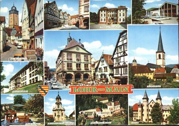 Lohr Main Bayersturm Barockkirche zum Steinbach R