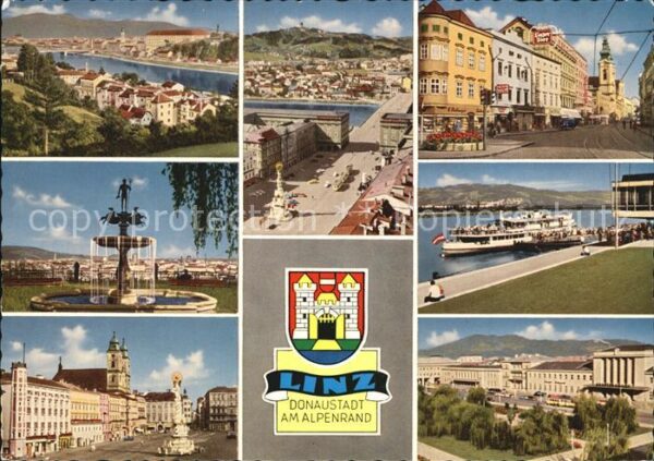 Linz Donau Hauptplatz Urfahr Pöstlingberg Landstra