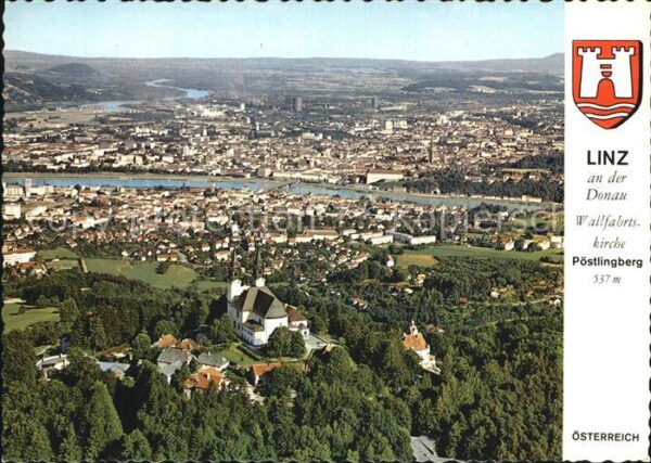Linz Donau Wallfahrtskirche Pöstlingberg Fliegerau