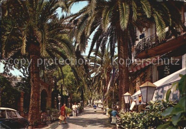 ALASSIO Savona Liguria IT Viale delle Palme
