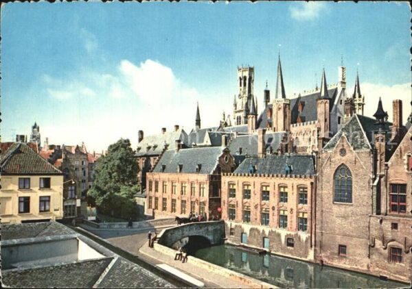 Brugge Achterkant Stadhuis Belfort