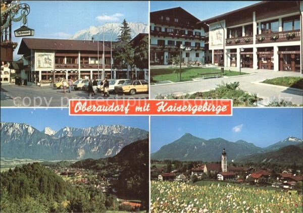 Oberaudorf Kaisergebirge Rathaus Kranzhorn