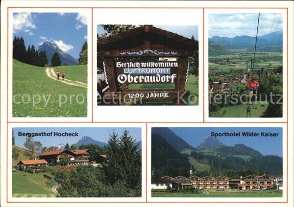 Oberaudorf Sporthotel Wilder Kaiser Berggasthof Ho