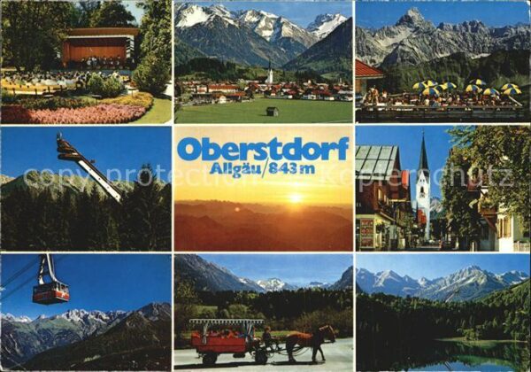 Oberstdorf Nebelhorn-Aussichtsterrasse Flugschanze