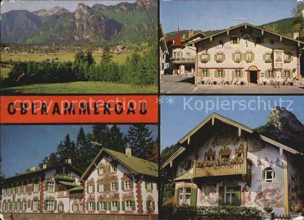 Oberammergau Dorfplatz Hänsel- Gretelheim Rotkäppche