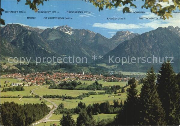 Oberstdorf Kratzer Trettachspitze Märzle