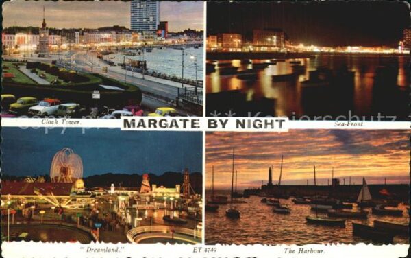 Margate UK Seeansicht Hafen Turm