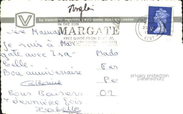 Margate UK Seeansicht Hafen Turm – Bild 2