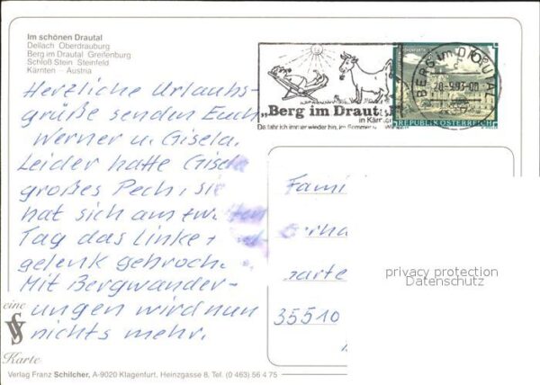 Dellach Drautal Oberdrauburg Greifenburg Schloss Stein – Bild 2