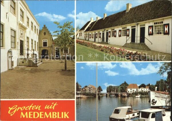 Medemblik Platz Hafen