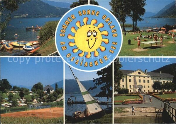 Ossiachersee Park Seebad Tennisplatz