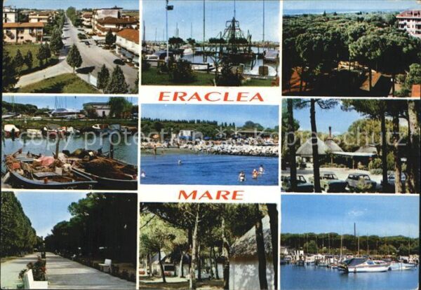 Eraclea Mare Platz Hafen Park Strand