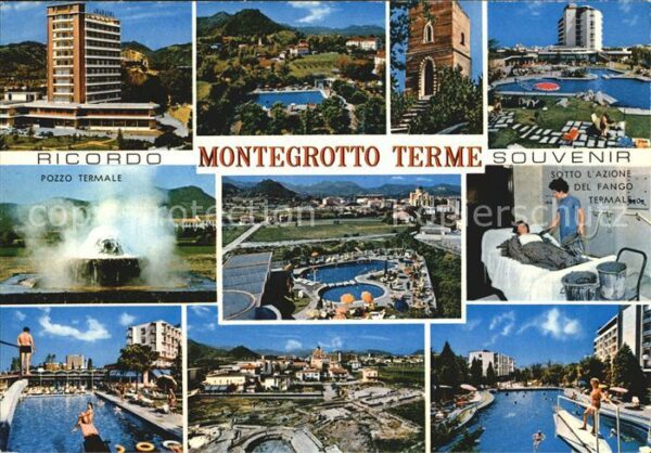 Montegrotto Terme Kurpark Schwimmbad Moorbad