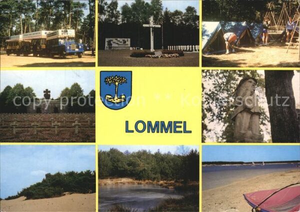 Lommel Campingplatz Friedhof