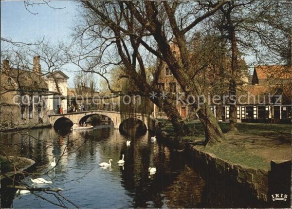 Bruges BRUGGE Belgie Eingang des Beguinenklosters