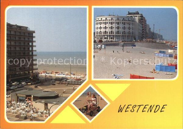 Westende Strand Promenade