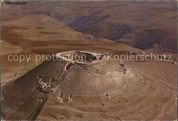Herodium Ruinen der Festung von Herodes