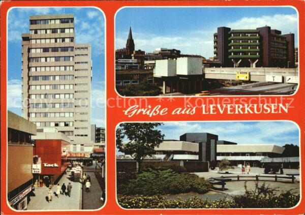 Leverkusen Stadtautobahn Hochhaus