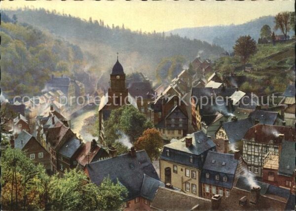 Monschau Morgengrauen