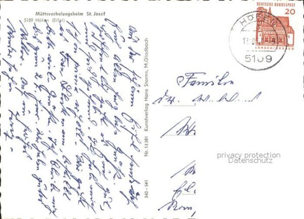 Hoefen Monschau Müttererholungsheim Sankt Josef – Bild 2