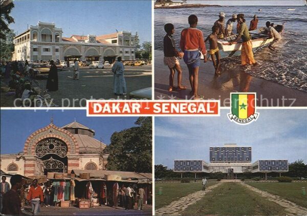 Dakar Bahnhof Kremel-Markt Universität