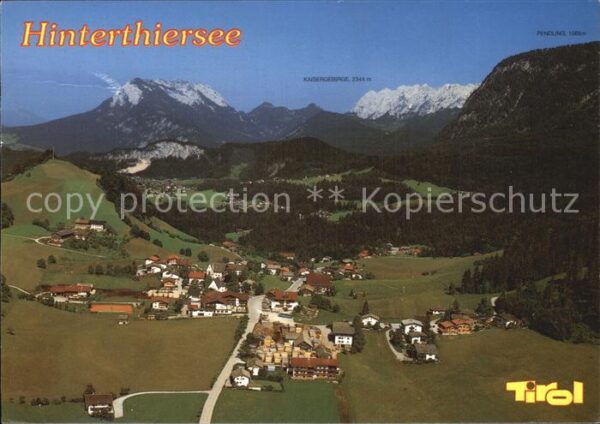 Hinterthiersee Gesamtansicht