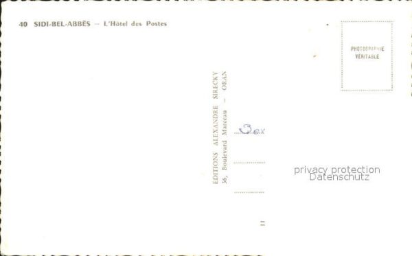 Sidi-Bel-Abbes Hotel des Postes – Bild 2