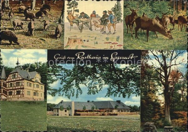 Rohrbrunn Rasthaus im Spessart
