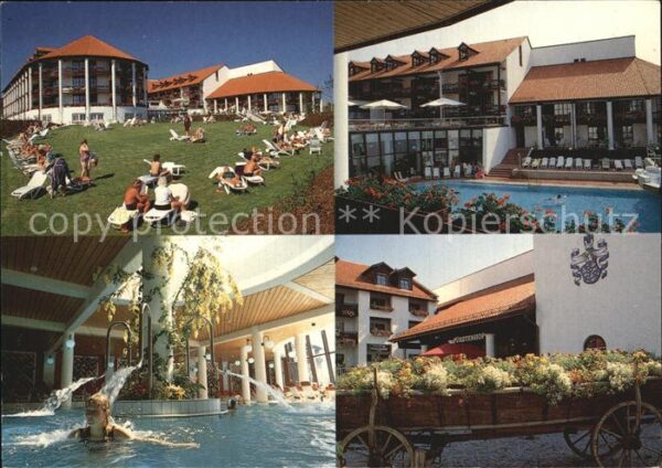 Bad Griesbach Rottal Hotel Fürstenhof Freibad Hallenbad Lieg