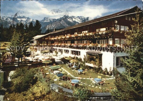 Sonthofen Oberallgaeu Kur- und Sporthotel Allgäuer Berghof