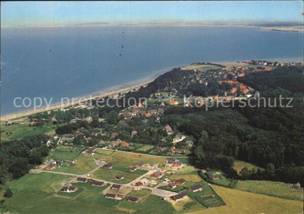 Hohwacht Ostseebad Fliegeraufnahme