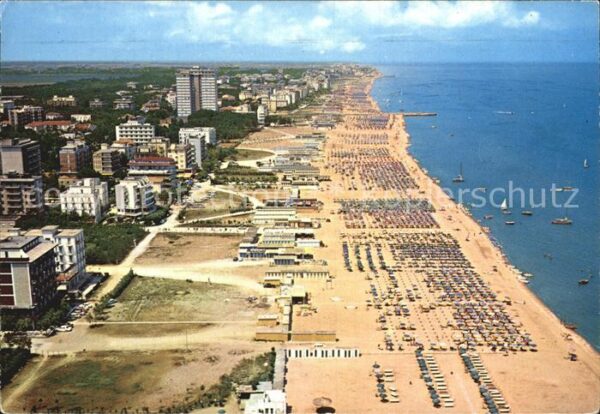Milano Marittima Fliegeraufnahme Strand