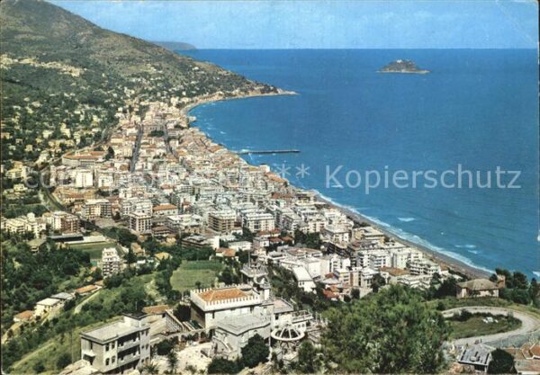 ALASSIO Savona Liguria IT Fliegeraufnahme