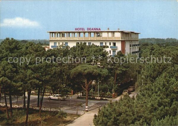 Milano Marittima Hotel Deanna con vista solarium