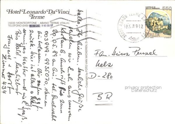 Monteortone Fliegeraufnahme Hotel Leonardo da Vinci – Bild 2