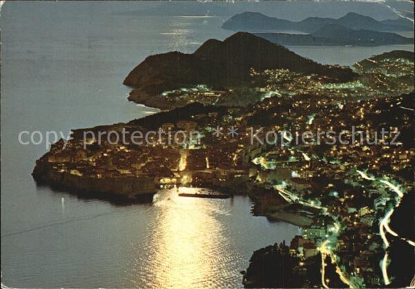 Dubrovnik Ragusa Blick von Zarkovica