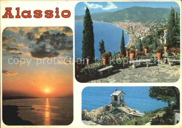 ALASSIO Savona Liguria IT Teilansichten
