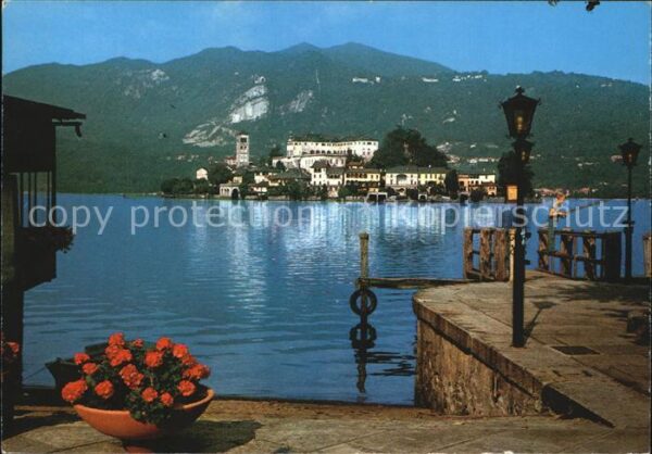 Isola San Giulio Lago d`Orta