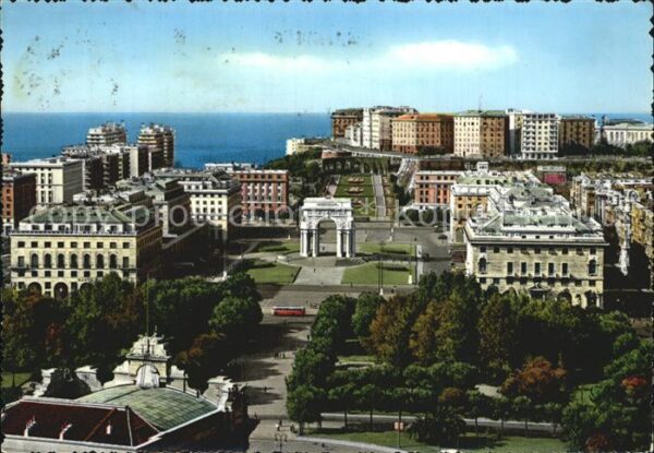 Genova Genua Liguria Plazza de la Vittoria