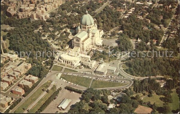 Montreal Quebec Aerial view of St Joseph Oratory