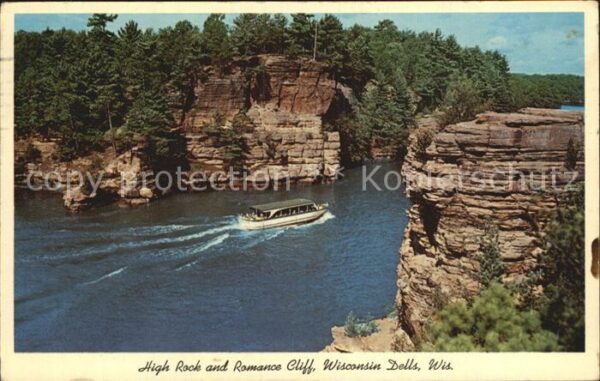 Wisconsin Dells High Rock and Romance Cliff